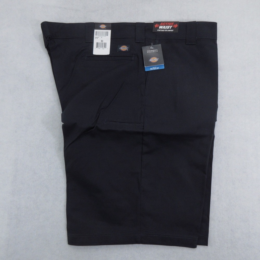 Dickies Mens Shorts Size 50 Black Temp iQ Active Waist 13 Inseam